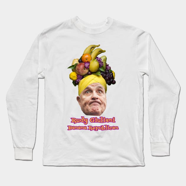 Rudy Giuliani - Banana Republican Long Sleeve T-Shirt by skittlemypony